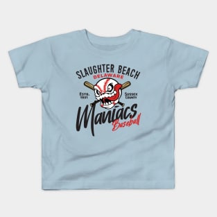 Slaughter Beach Maniacs Kids T-Shirt